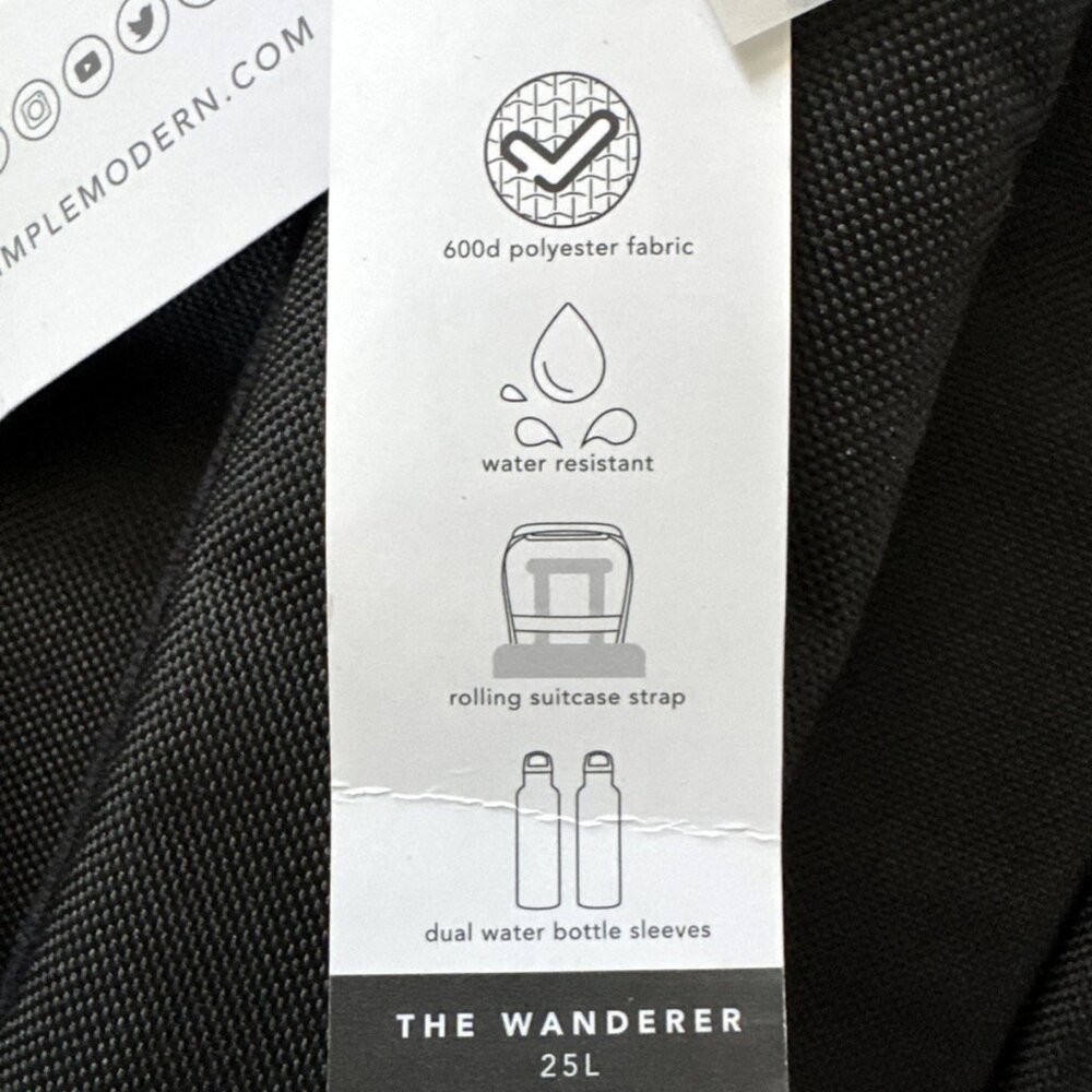 Simple Modern Wanderer Backpack 25l Laptop Compartment Sleeve Bookbag Travel New — image 3 of 8